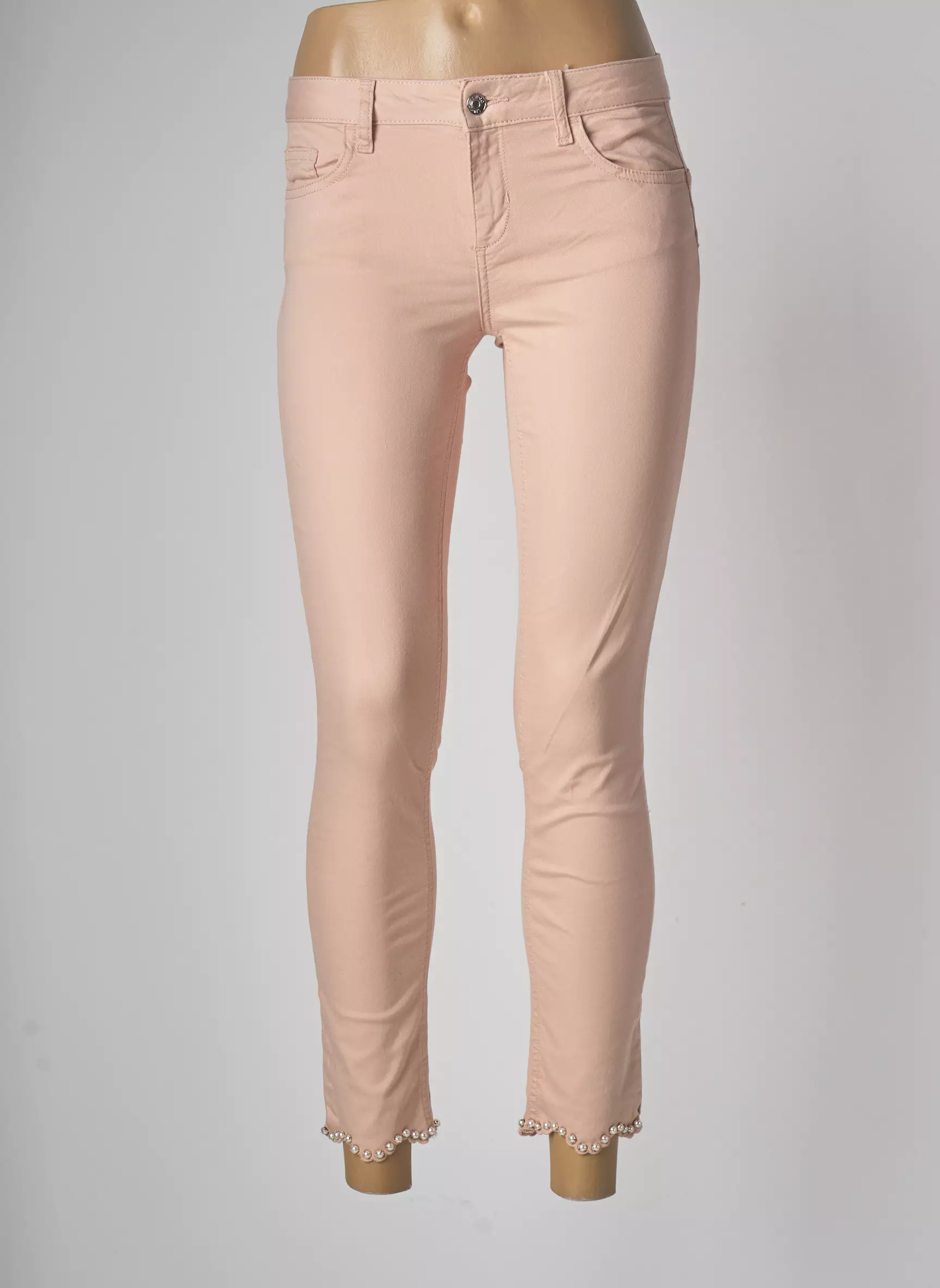 Liu Jo Pantalon7 8 Femme couleur rose