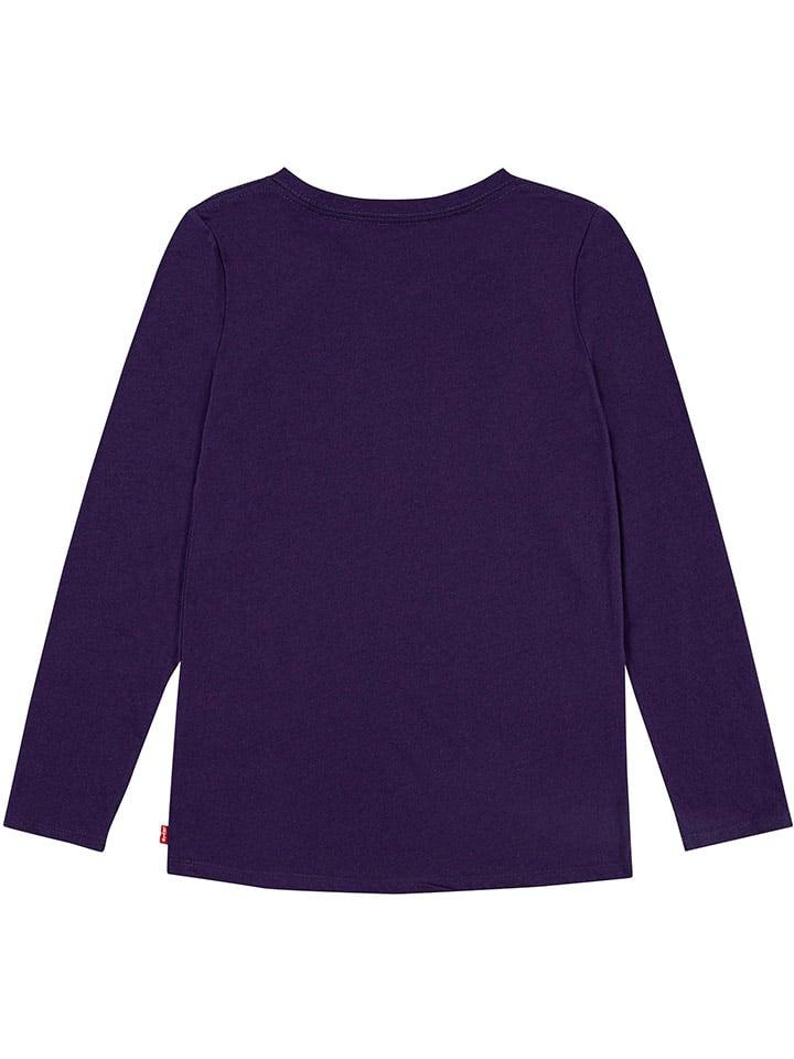 Levi's Kids Longsleeve in Lila günstig kaufen