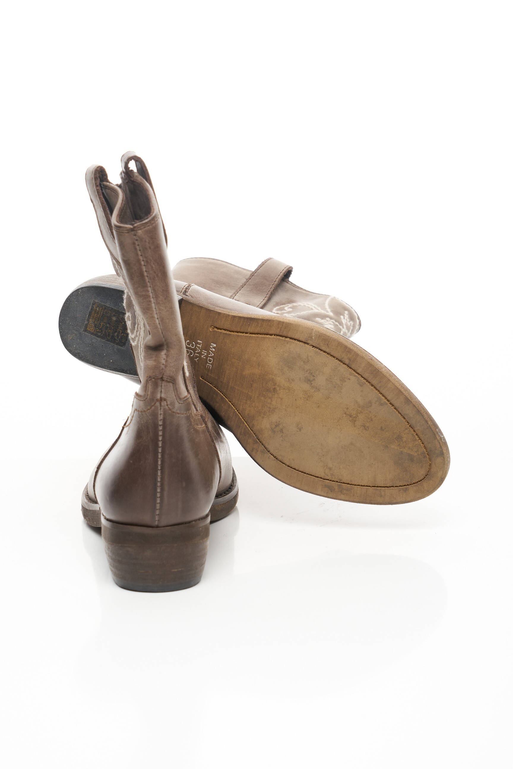 Ann Tuil Bottines Femme couleur marron