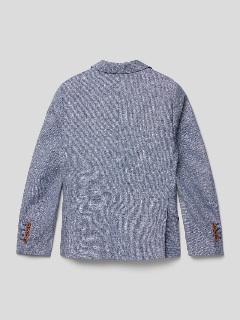 Kinder Blazer mit Reverskragen in hellblau