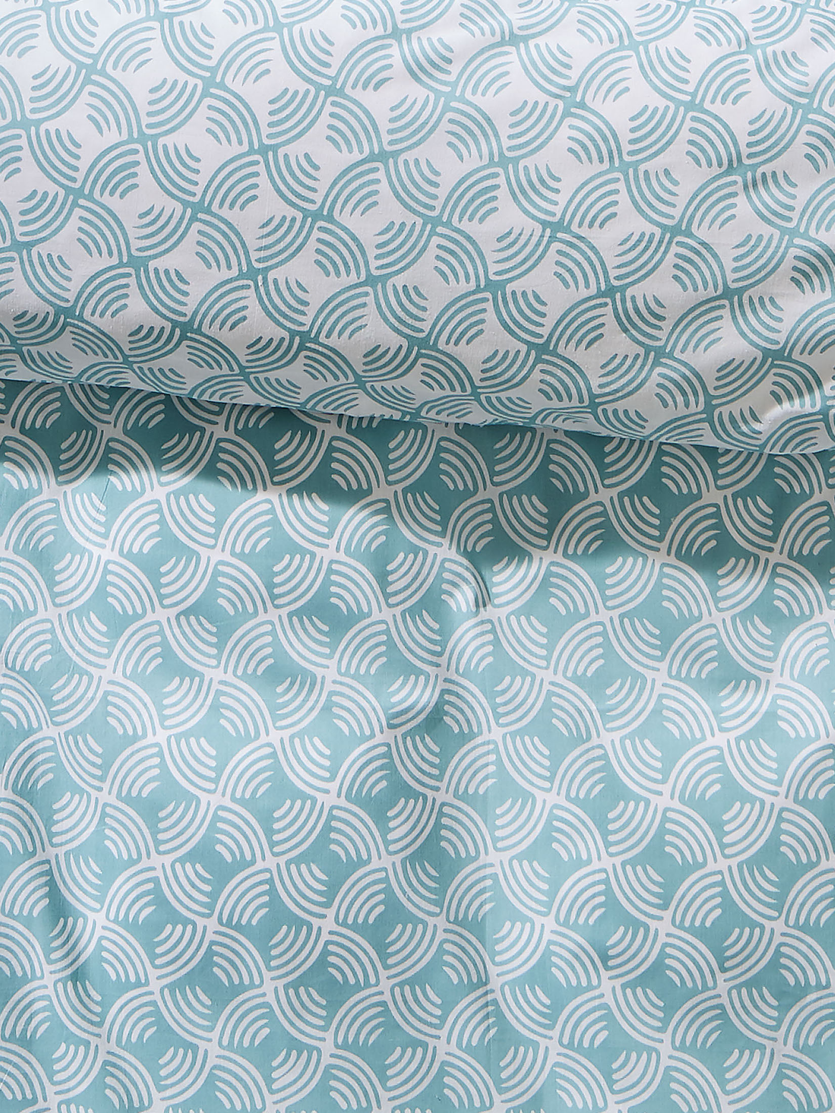 Malanda Satin-Bettwäsche, Altmint