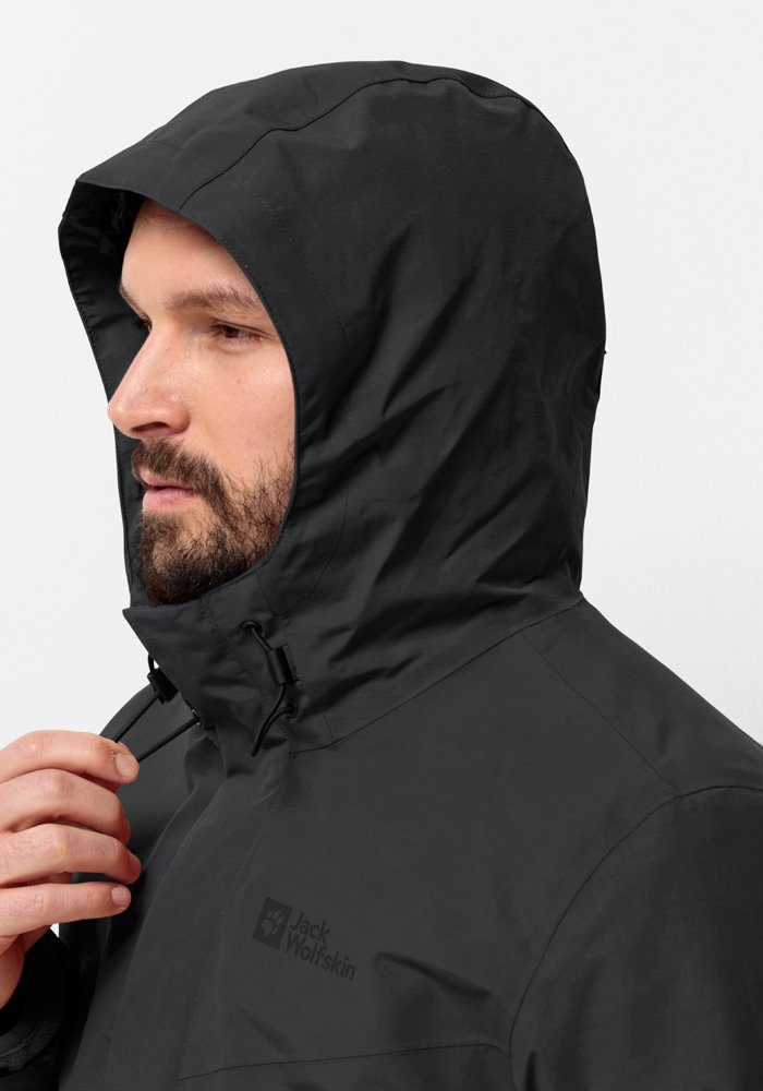 Jack Wolfskin 3-in-1-Funktionsjacke ALTENBERG 3IN1 JKT M (2 teilig)