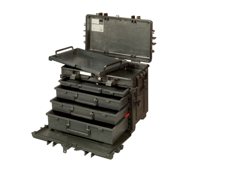 Trusă de scule Bahco 4750RCWD4 cu 4 sertare pe roți 581x381x455 mm