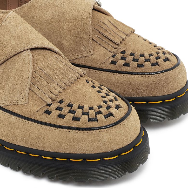 Dr. Martens Ramsey Monk KLT Loafer savannah tan desert oasis suede