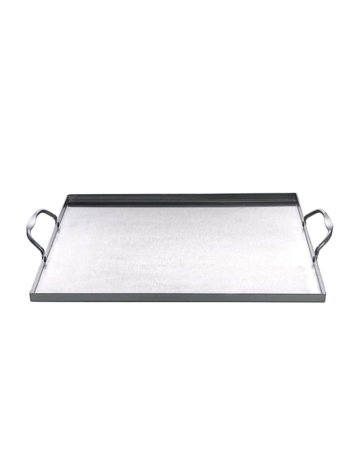 GAUMENKICK Grillwanne Edelstahl in silber - 31x27cm günstig kaufen onesize