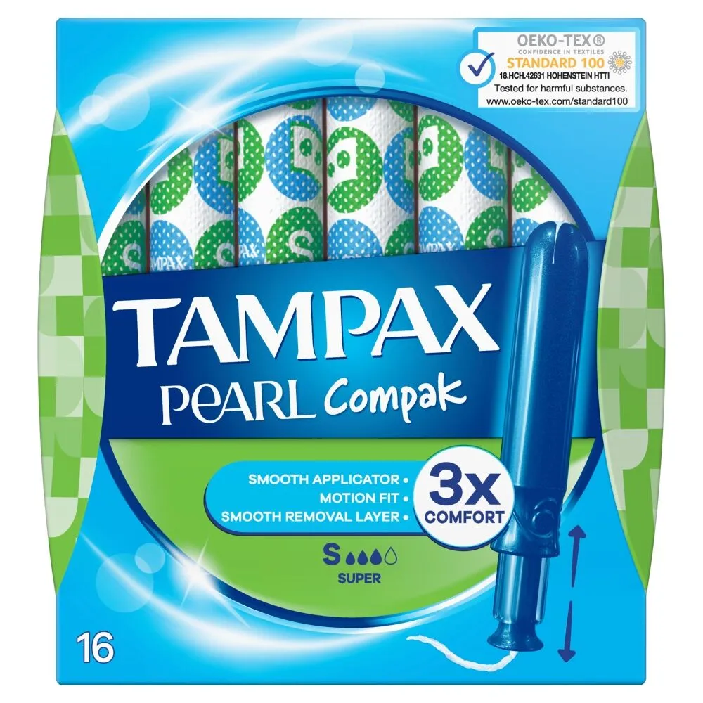 Tampax Compak Pearl Super