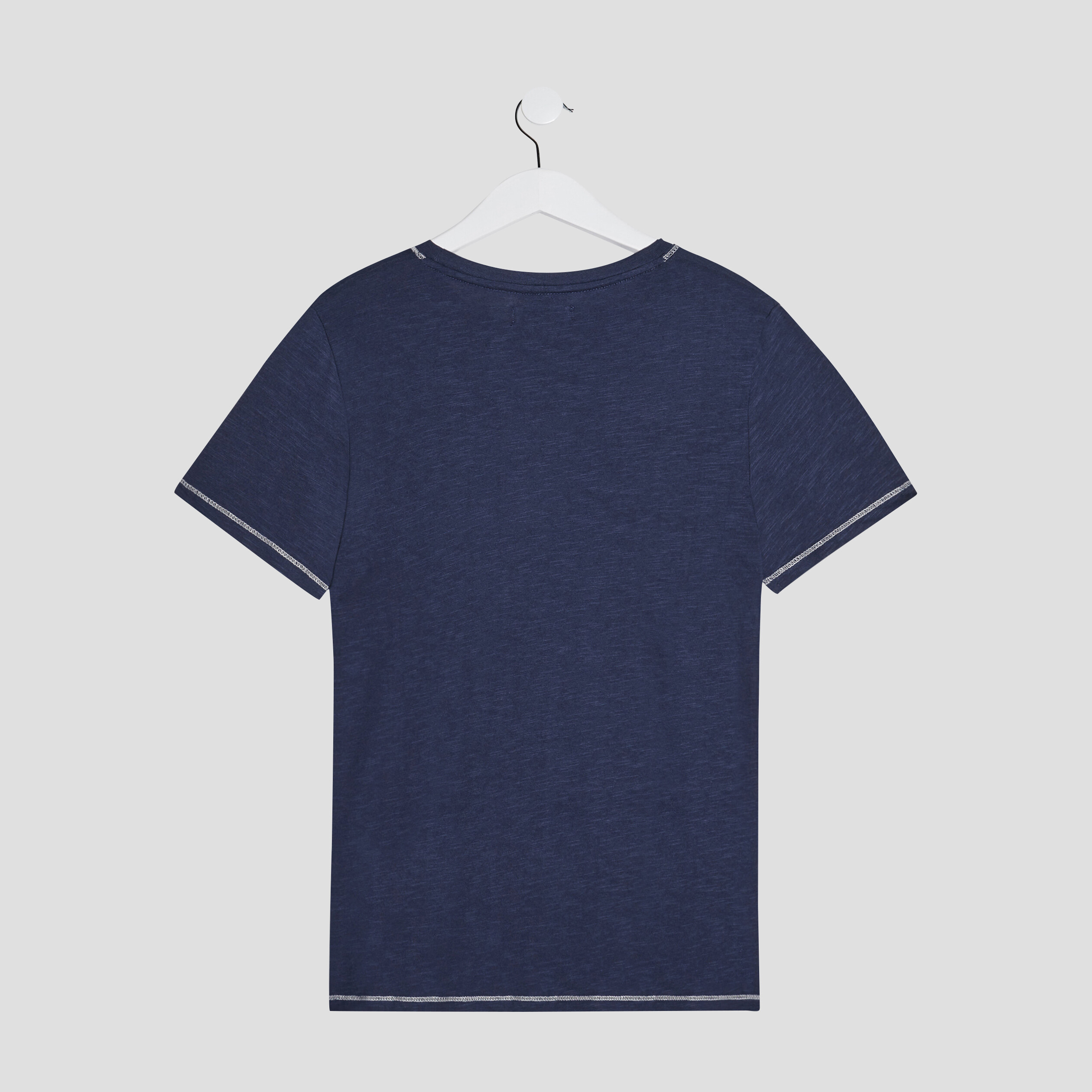 T-shirt manches courtes Creeks bleu marine homme | La Halle