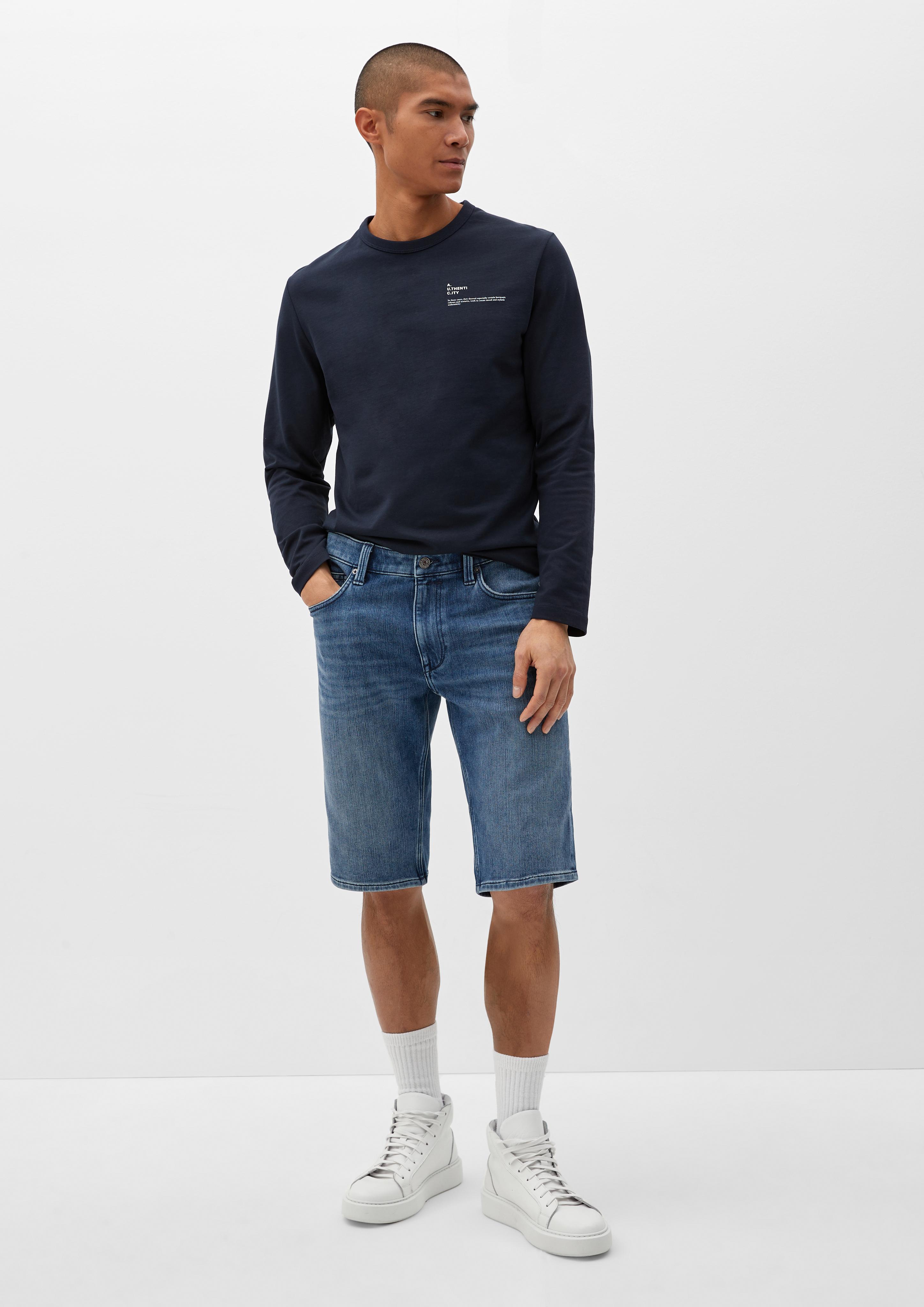 Jeans-Shorts / Regular Fit / Mid Rise / Straight Leg  2132890-55Z4
