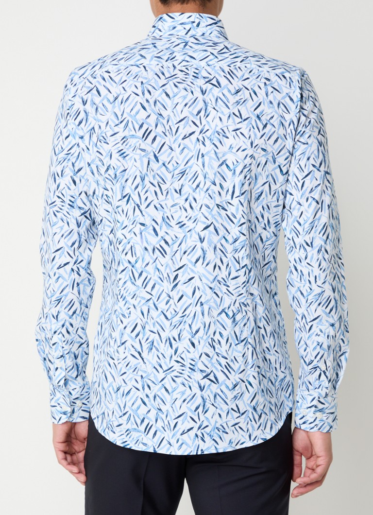 Cămașă HUGO BOSS Hank cu imprimeu slim fit