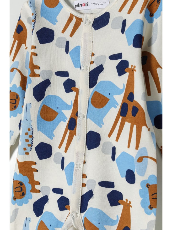 Minoti 4er. Set: Strampler 24babypack1 in hellblau günstig kaufen