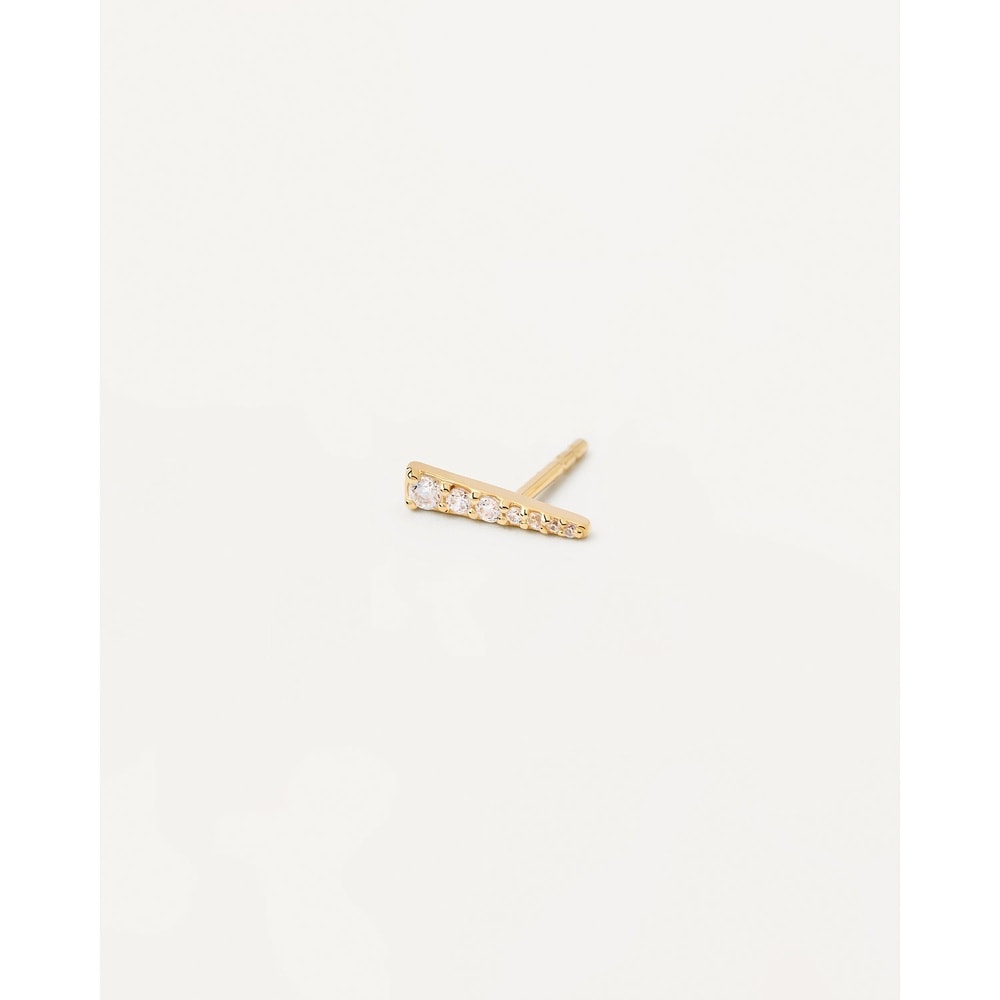 P D Paola Boucle d'oreille unique 925 Argent Boucles d'oreilles