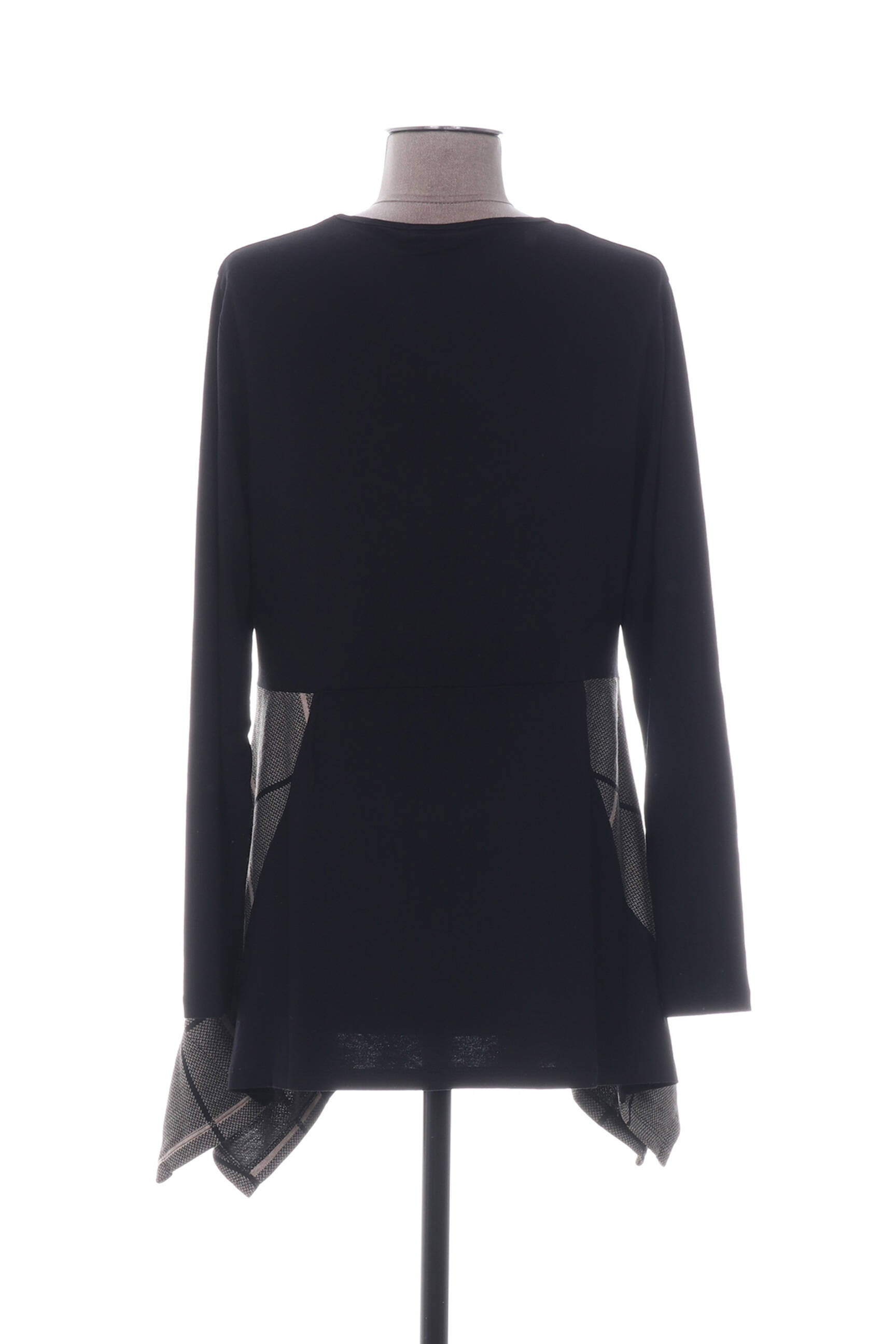 G Oze Tuniquemanchelongue Femme couleur noir