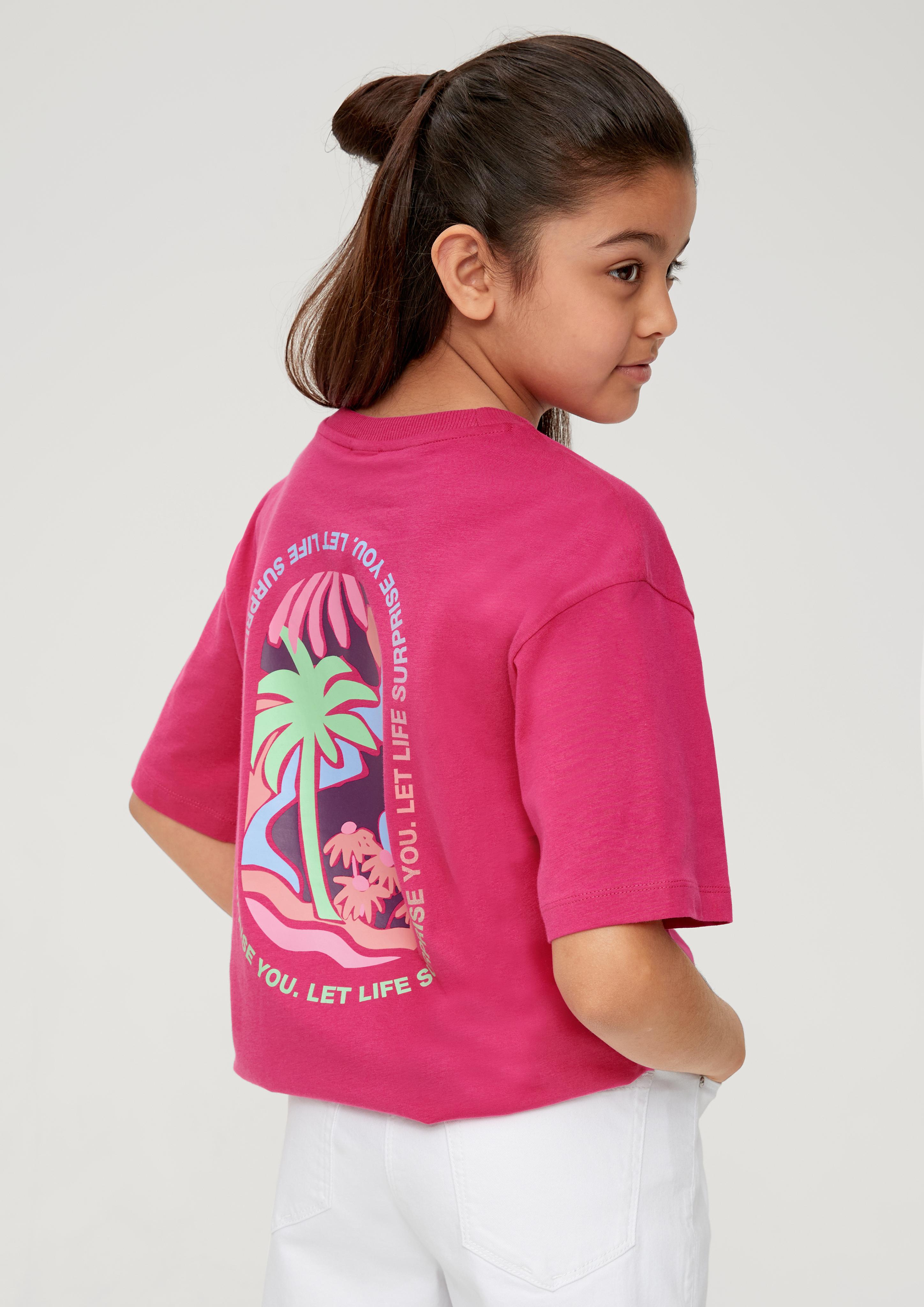 T-Shirt mit Rückenprint  2130468-4461