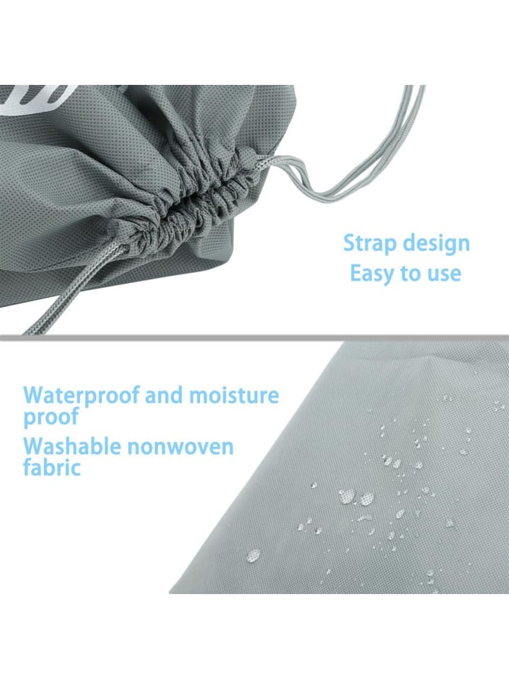 Intirilife 3x Schuhbeutel in GRAU günstig kaufen onesize