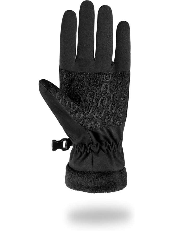 Normani Outdoor Sports Kinder Softshellhandschuhe Tula in Schwarz günstig kaufen