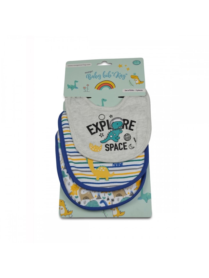 Cangaroo Babylatz 3er Set Kay ab Geburt in blau günstig kaufen onesize