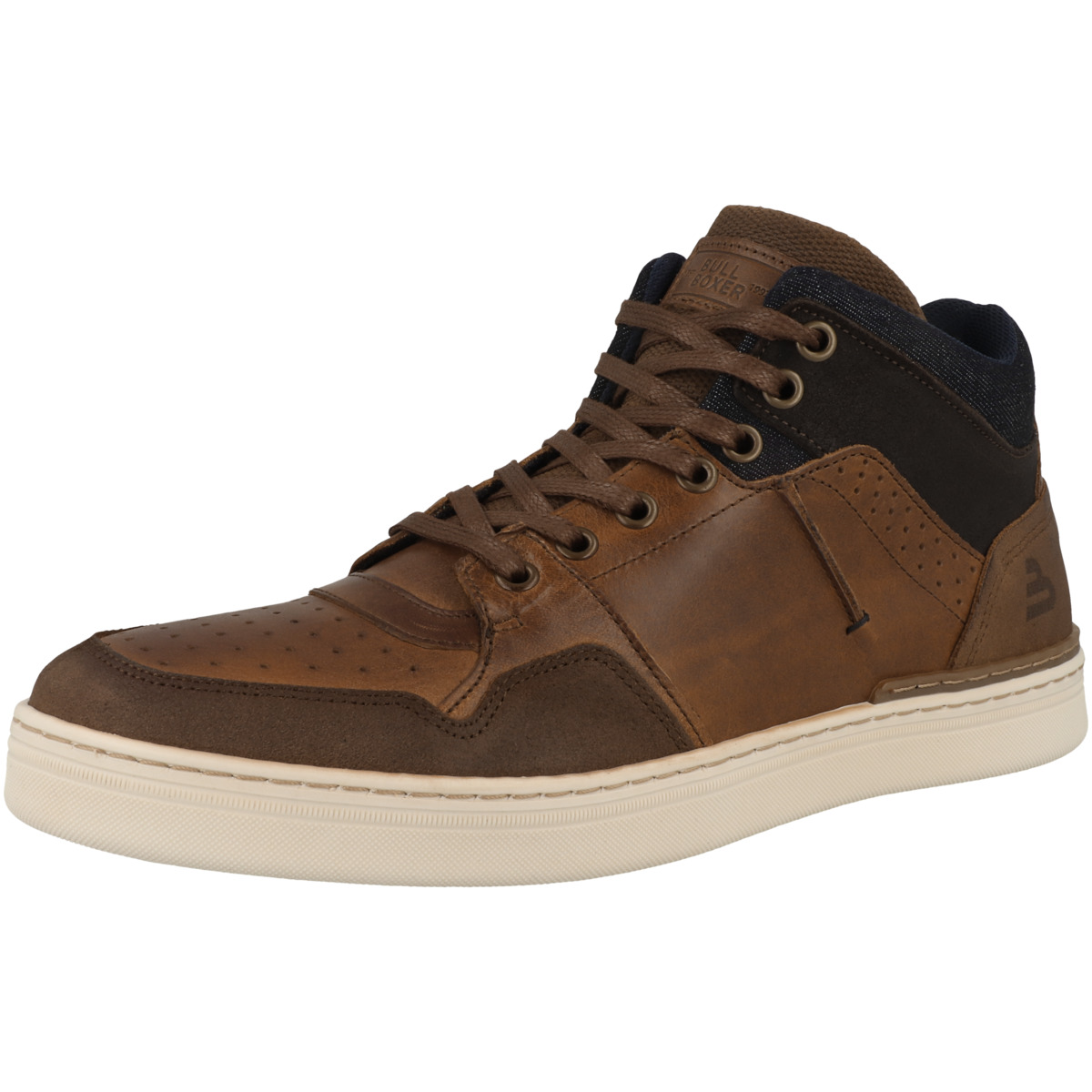 Bullboxer 887P51789B Sneaker mid hellbraun