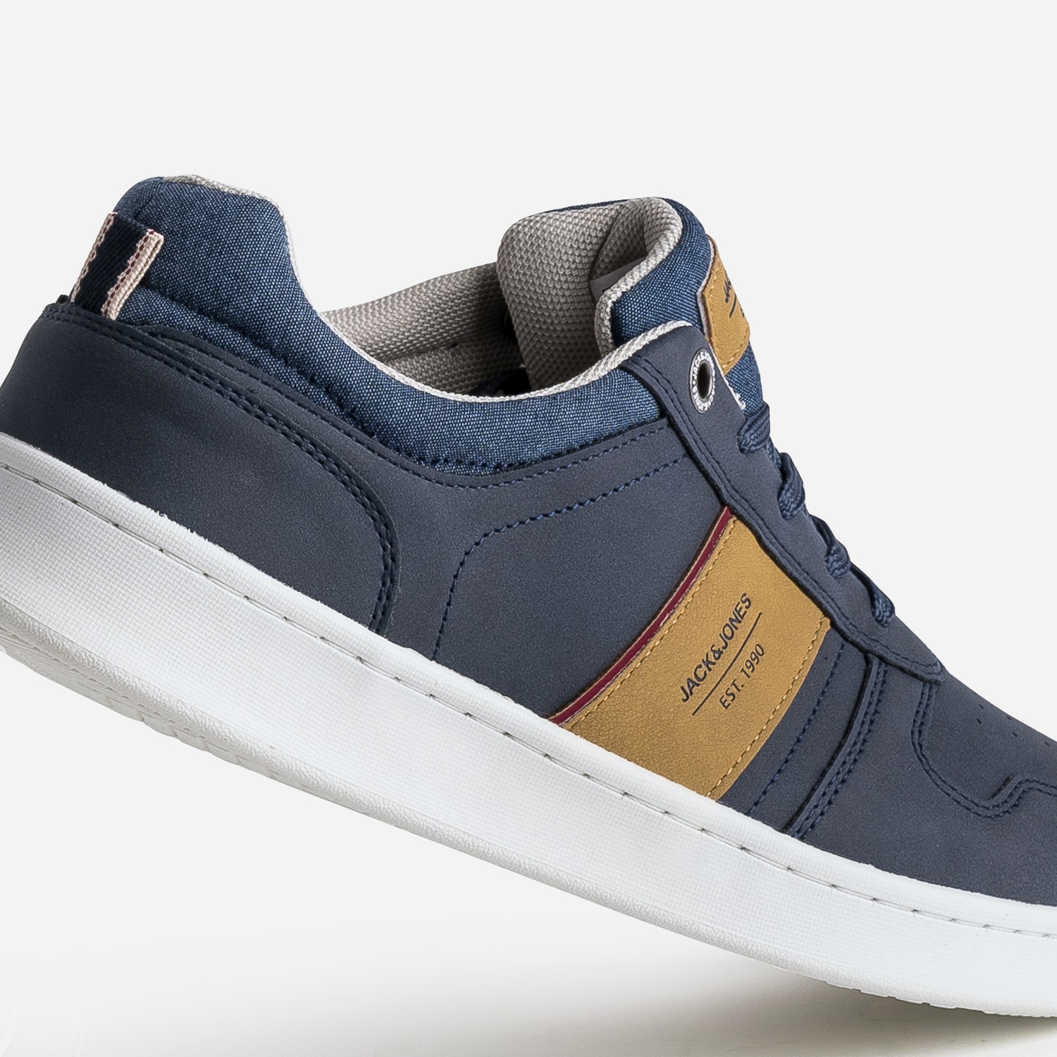 Tennis JACK & JONES marine et camel