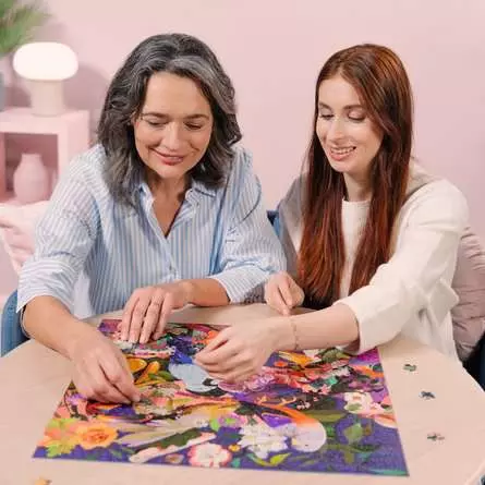 Puzzle 750 Teile - Bird watching