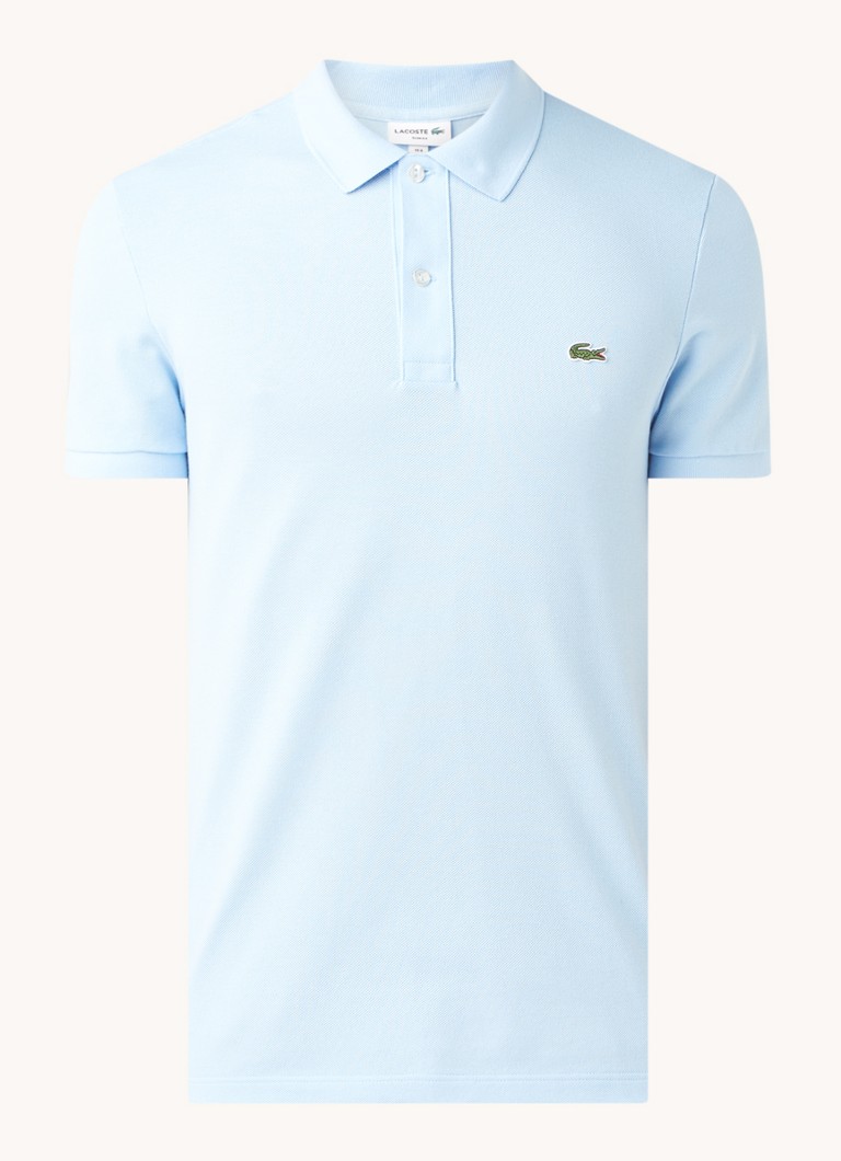 Lacoste slim fit polo made of cotton piqué with logo embroidery