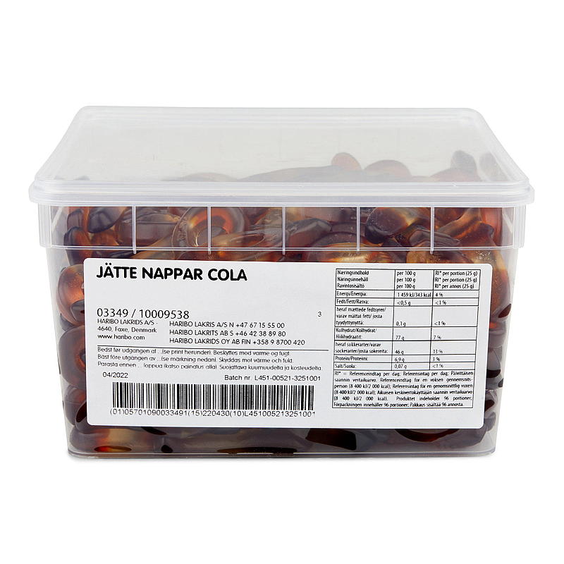 Haribo Store cola smukker 2,4 kg