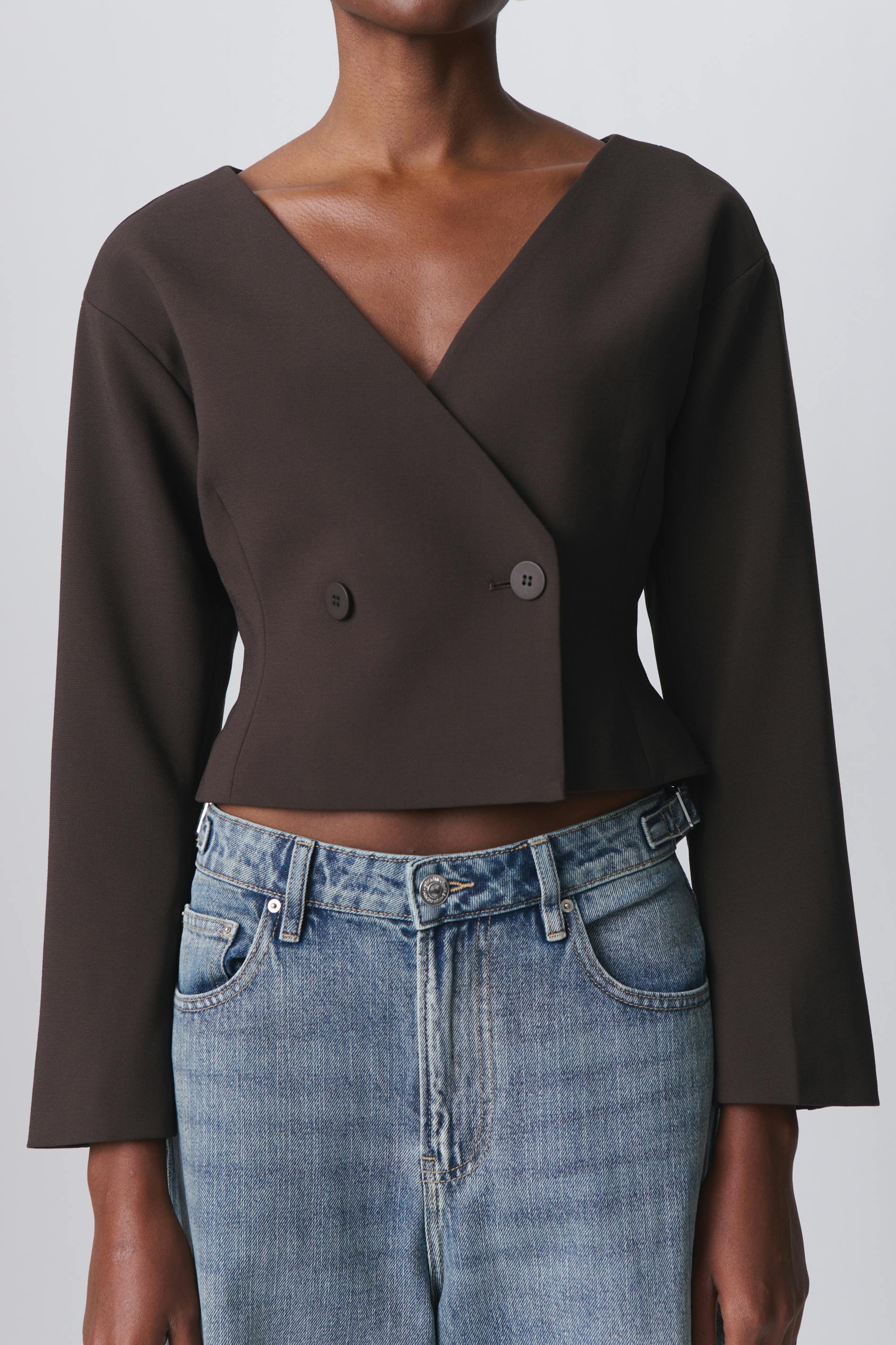 Shaped blazer