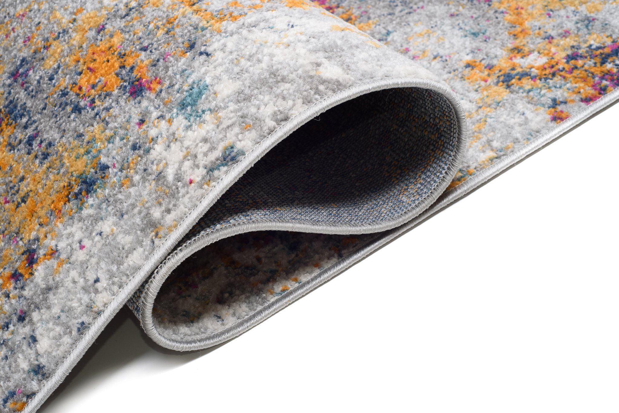 Läufer Läufer Flurläufer Modern Abstraktes Teppichläufer 80 cm Breit, Mazovia, 80 x 100 cm, Kurzflor, Meterware, Höhe 9 mm, Kurzflor - niedrige Florhöhe