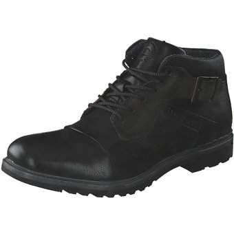 Bugatti Vittore Schnürstiefelette in schwarz