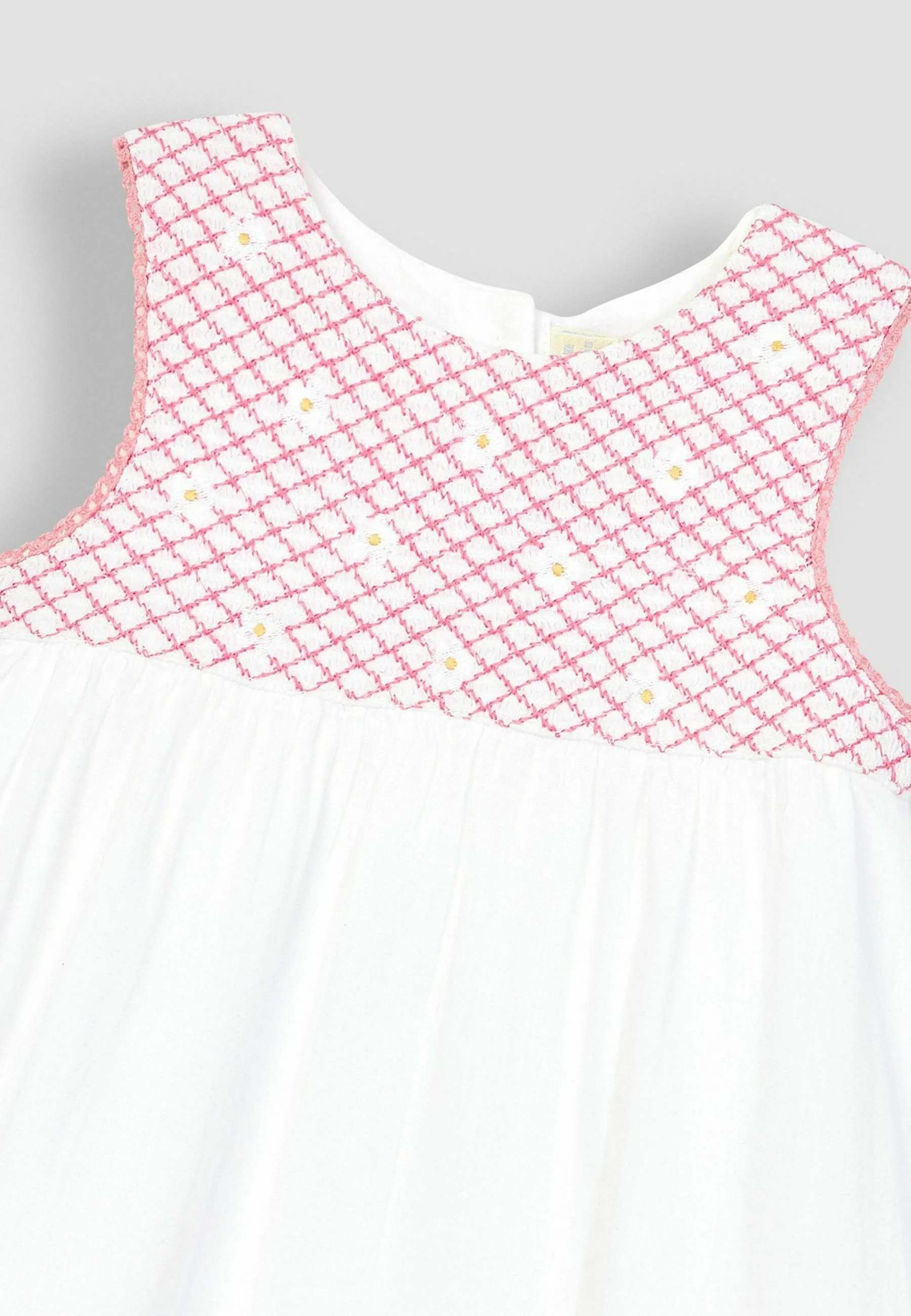 Conjunto de JoJo Maman Bébé con bordado de pato y corte regular - Vestido de verano