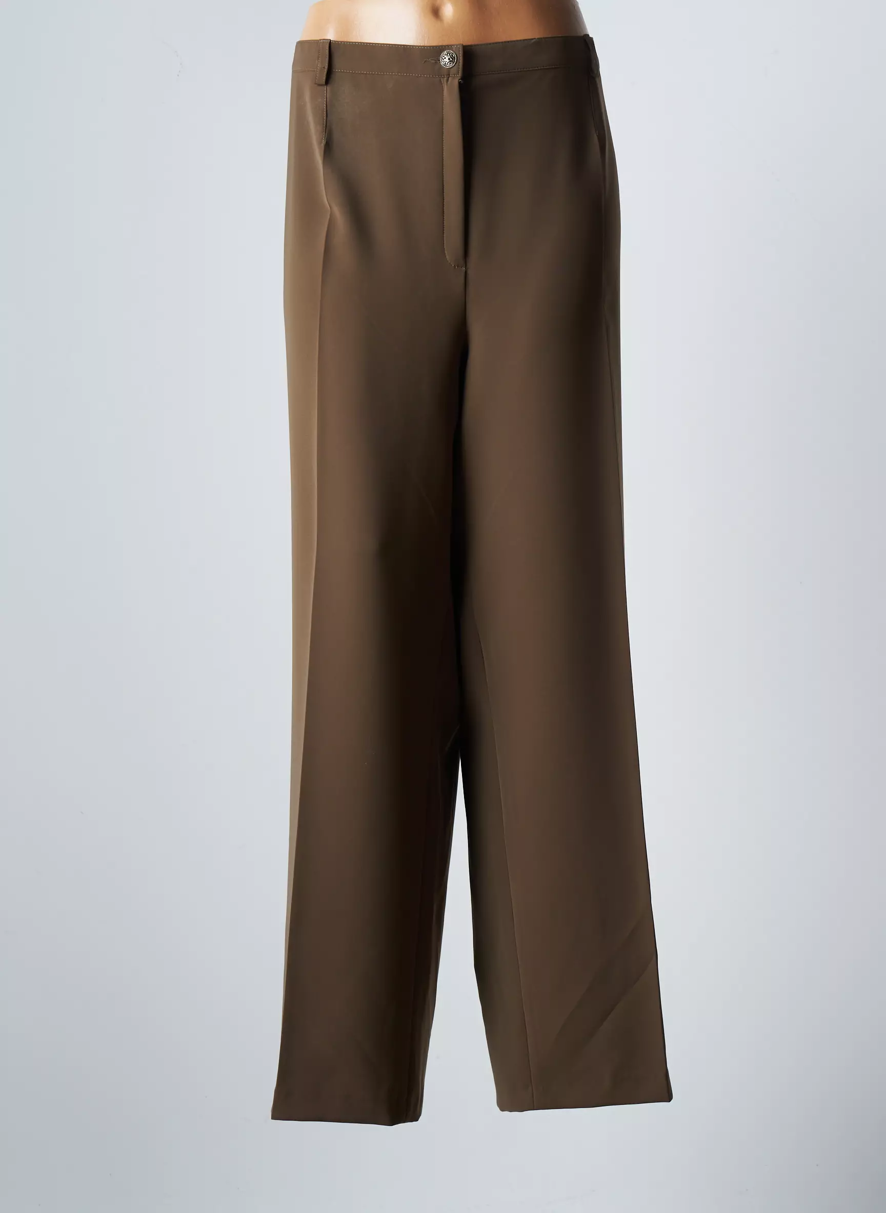 Jumfil Pantalons Droits Femme couleur marron
