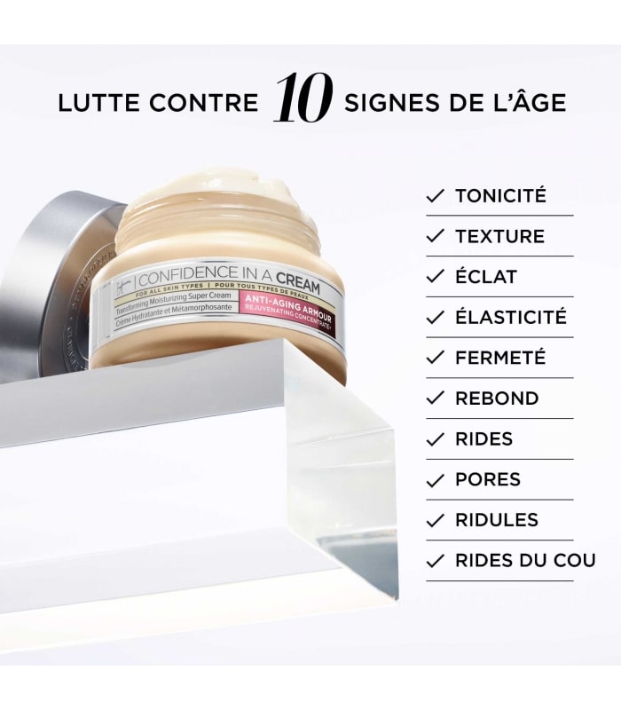 IT COSMETICS-CONFIDENCE IN A CREAM-Crème Anti-Âge Hydratante Métamorphosante