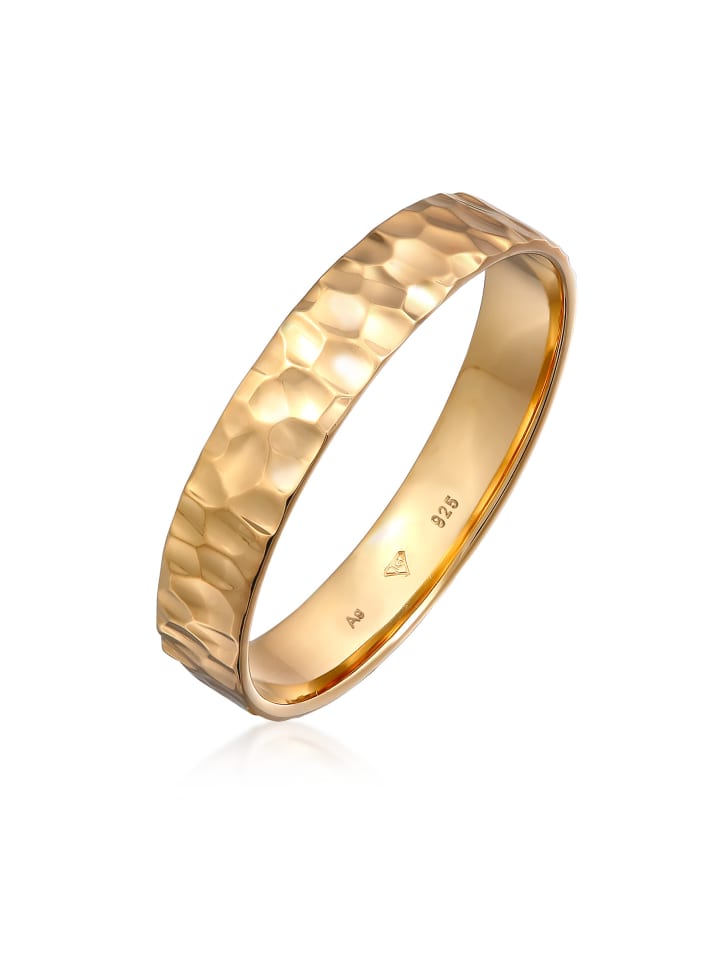 KUZZOI Ring 925 Sterling Silber in Gold günstig kaufen