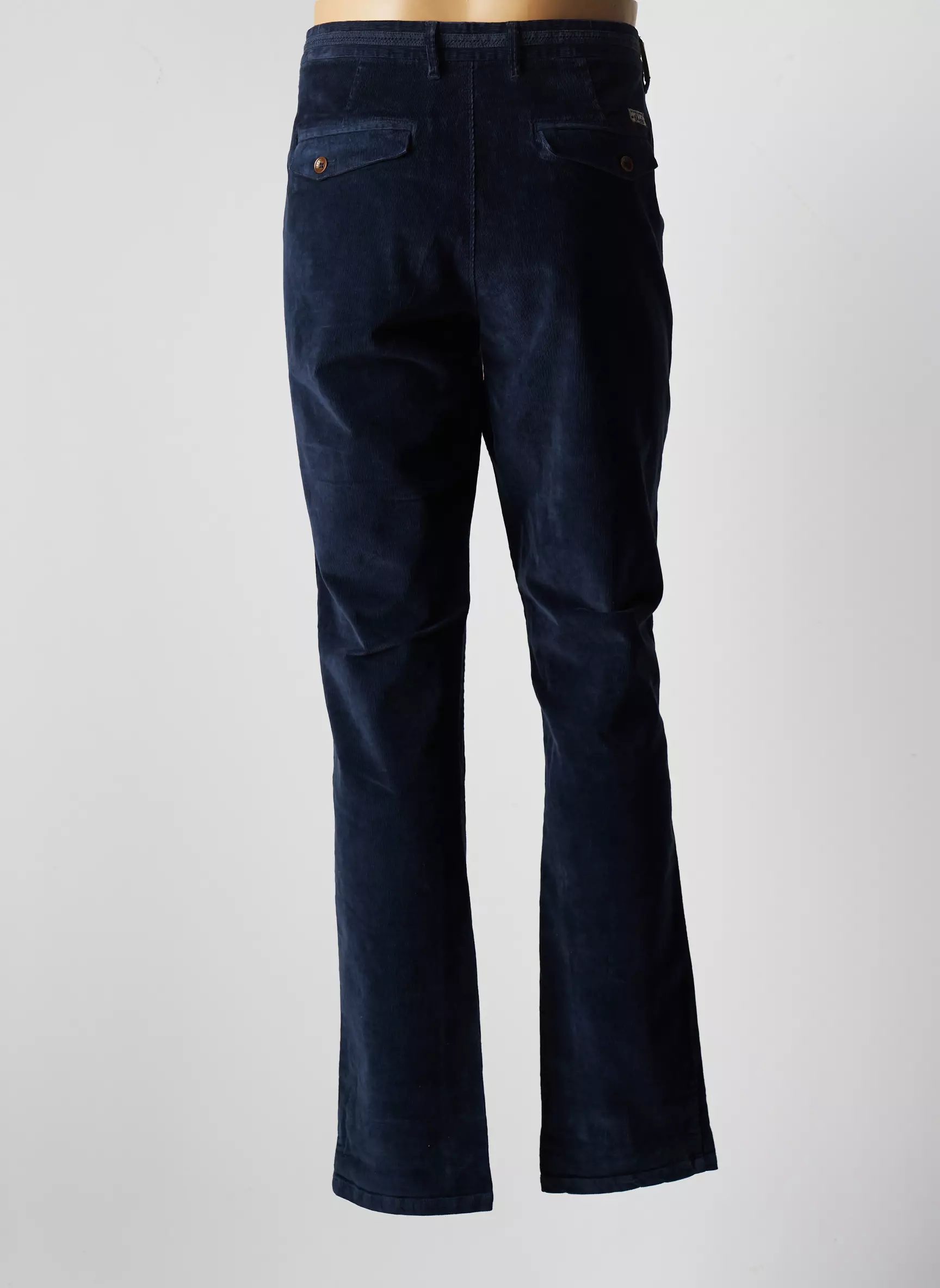 R95th Pantalons Droits Homme couleur bleu