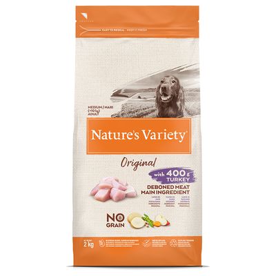 Nature's Variety Original No Grain Medium/Maxi Adult Truthahn