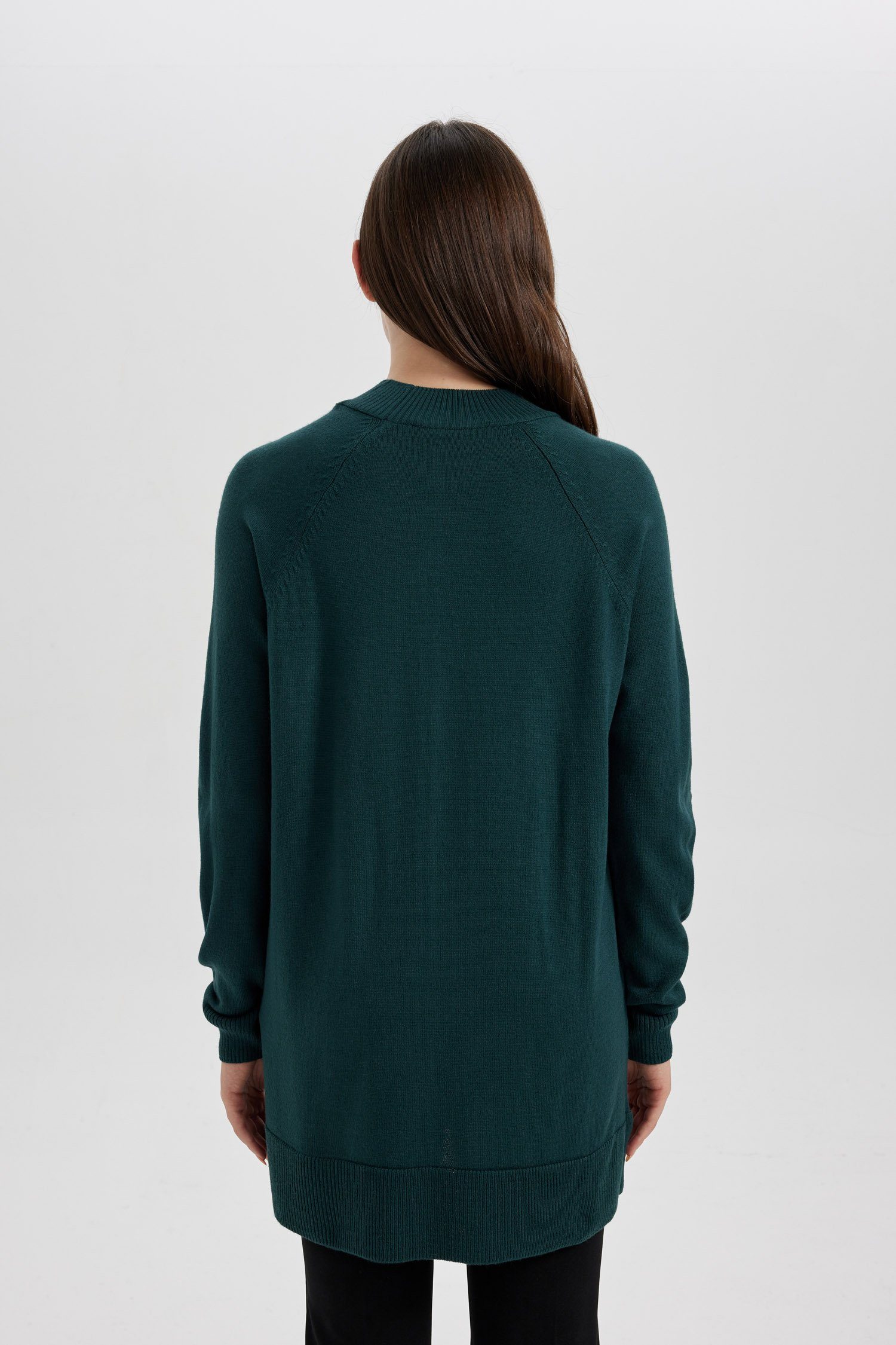 DeFacto Stricktunika Damen Stricktunika REGULAR FIT