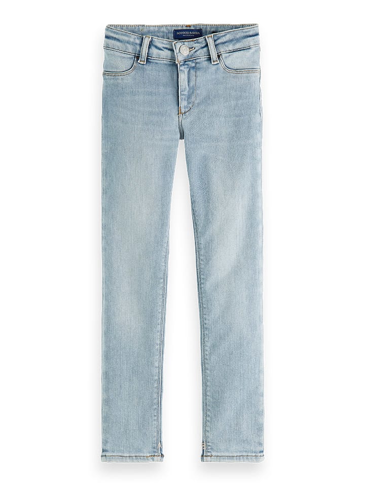 Scotch & Soda Jeans - Skinny Fit - in Hellblau günstig kaufen