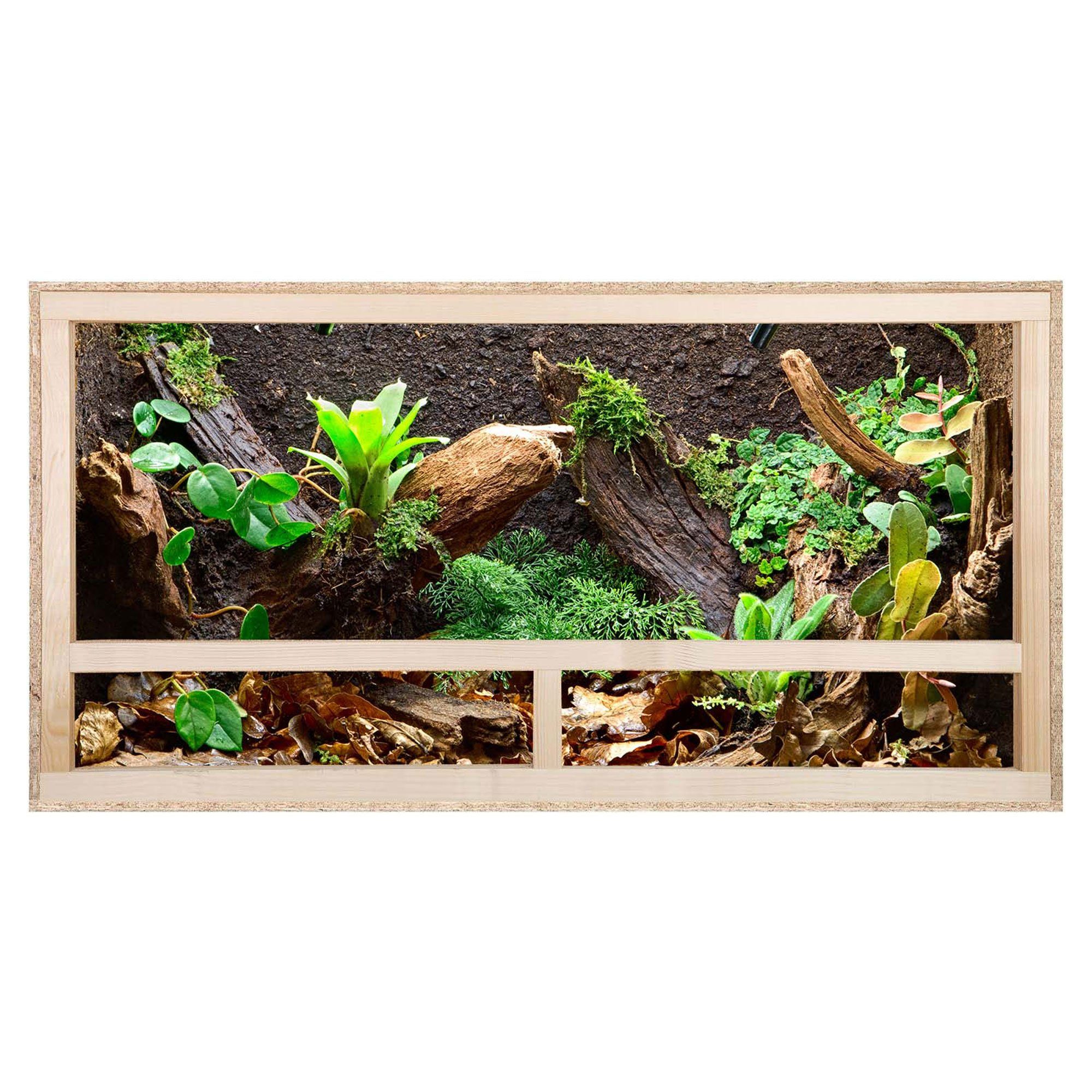 Repiterra Terrarium Terrarium mit Seitenbelüftung 80x40x40 cm