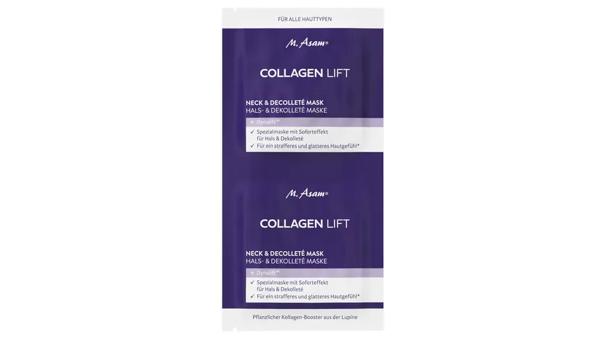 M. Asam® COLLAGEN LIFT Hals- & Dekolleté Maske