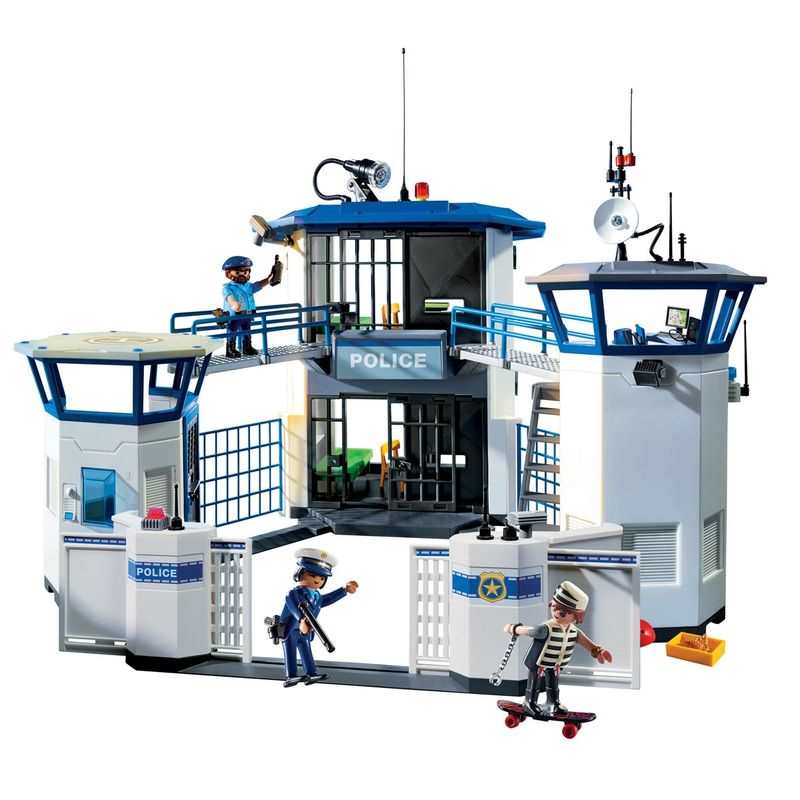 6919 commissariat de police avec prison Playmobil City Action