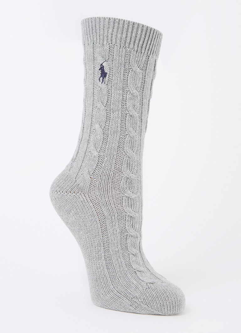 Șosete Ralph Lauren tricotate cu logo