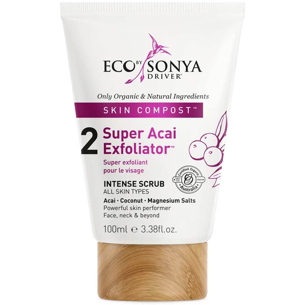 eco by sonya ECO TAN EXFOLIANT VISAGE SUPER ACAI 100ML Exfoliant visage