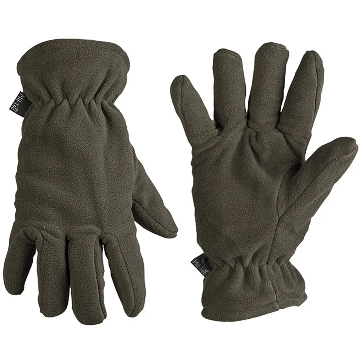 Fleece-Fingerhandschuhe Thinsulate oliv