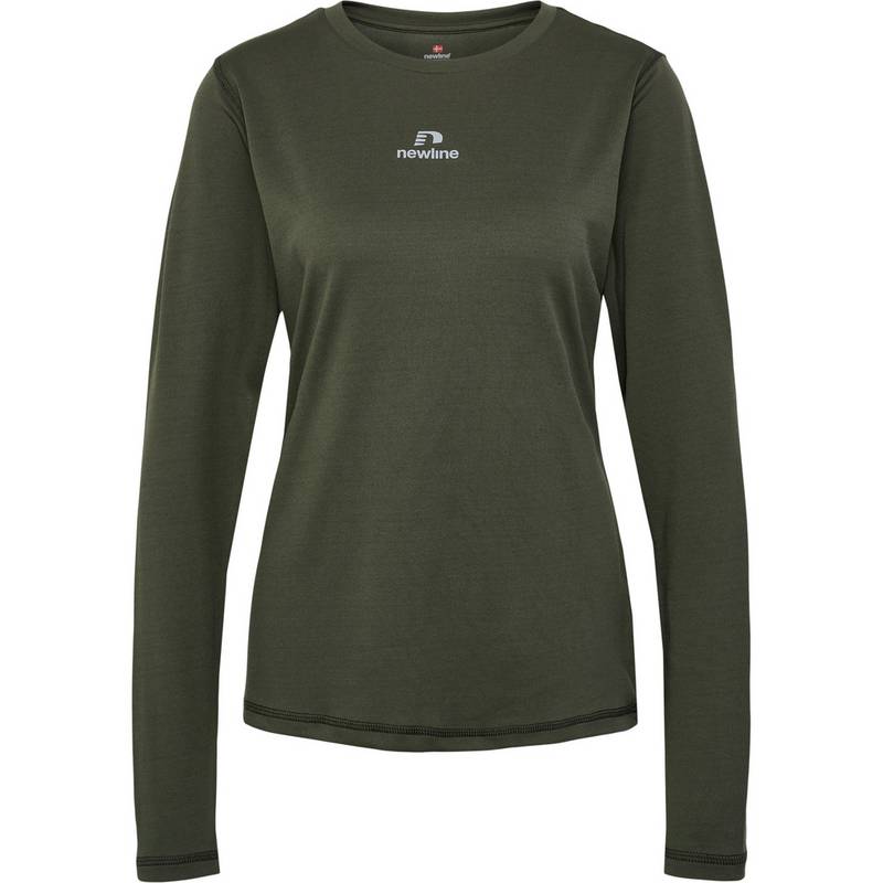 Newline nwlBEAT POLY LS TEE WOMAN T-Shirt Damen