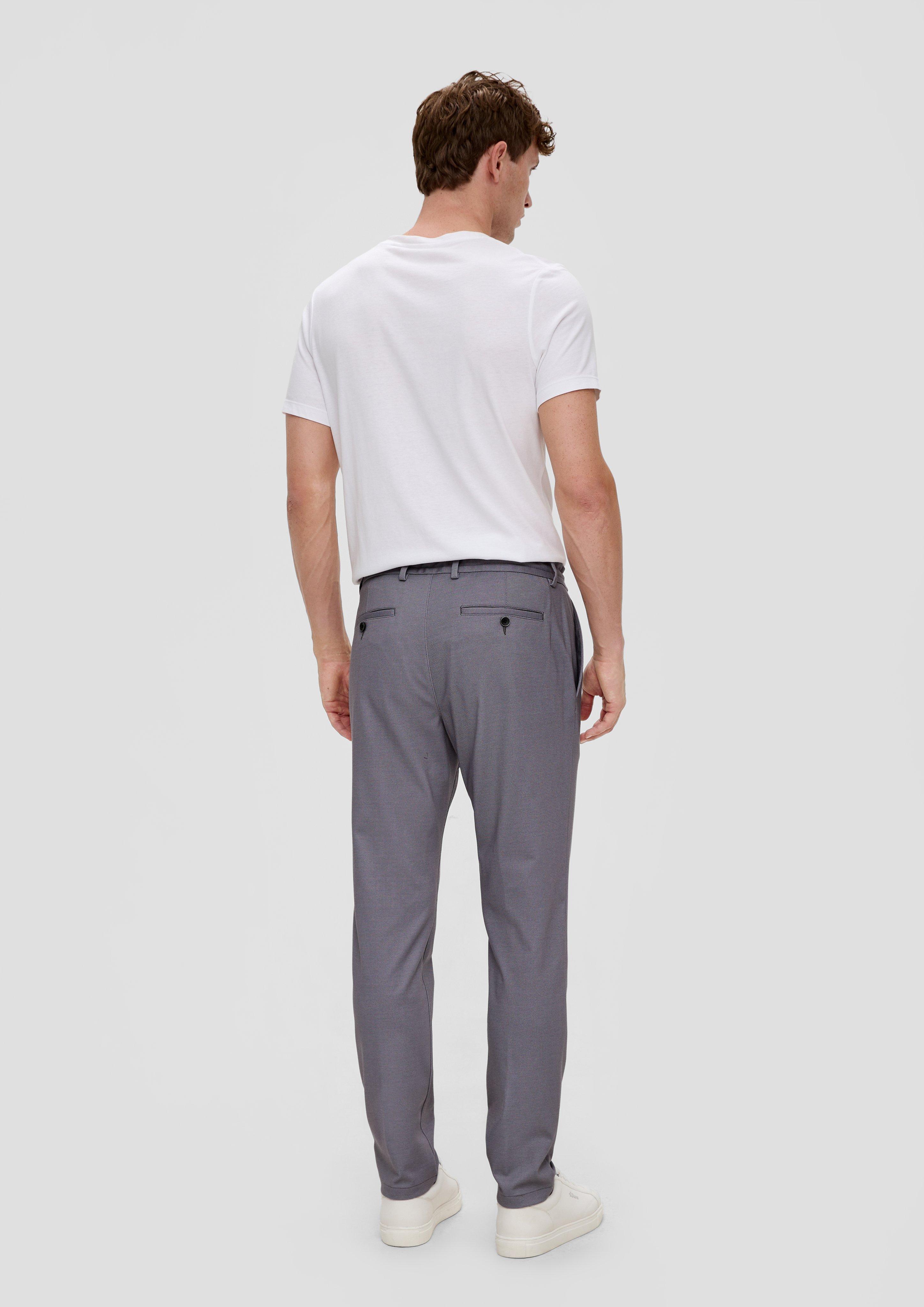 Slim: Karierte Jogg Suit-Hose  2137148-97A9
