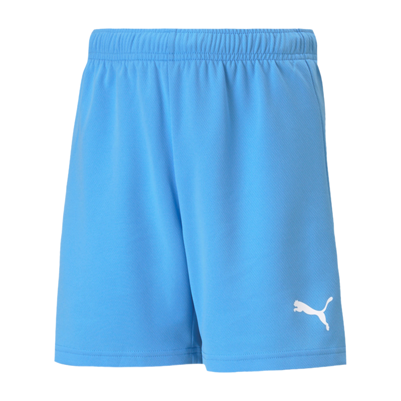 PUMA teamRISE Short Kids Blau Weiss F18