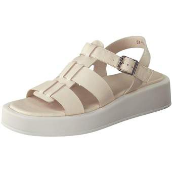 PX Plateau Sandale in beige