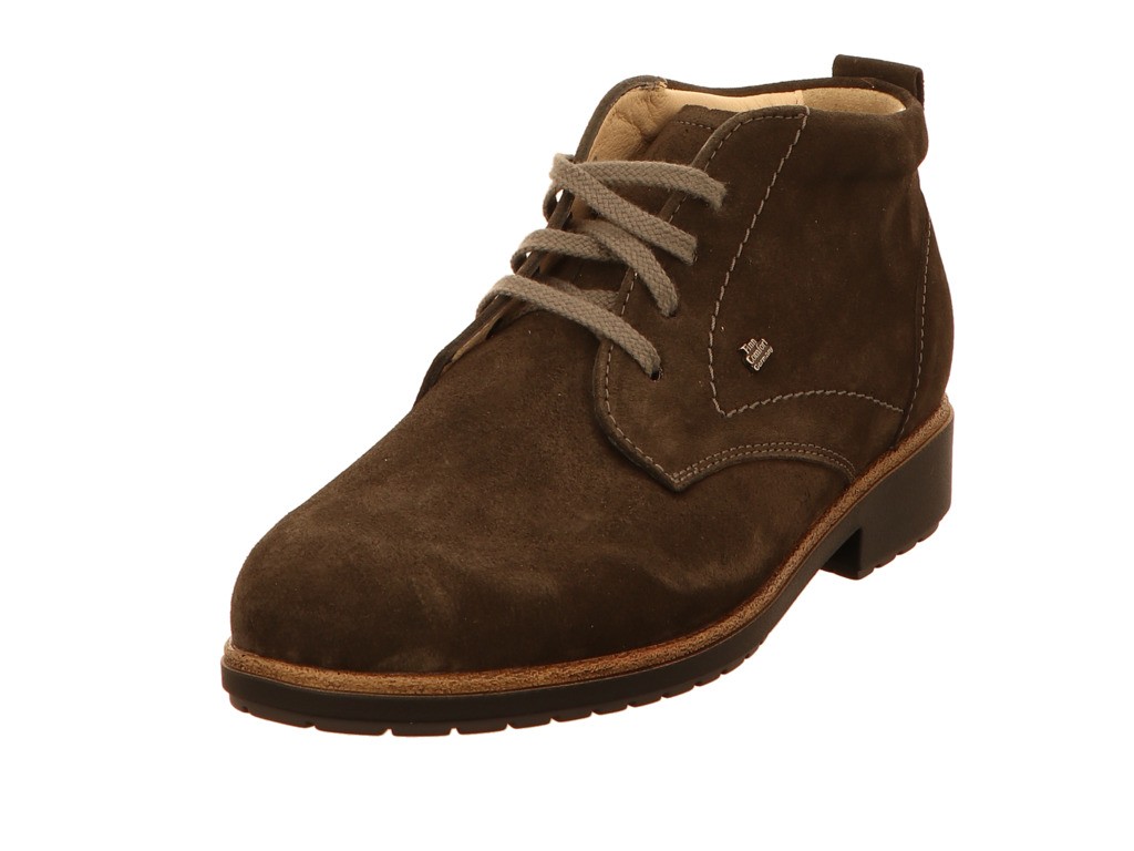 FINN COMFORT Schnür-Stiefeletten grau Cranston