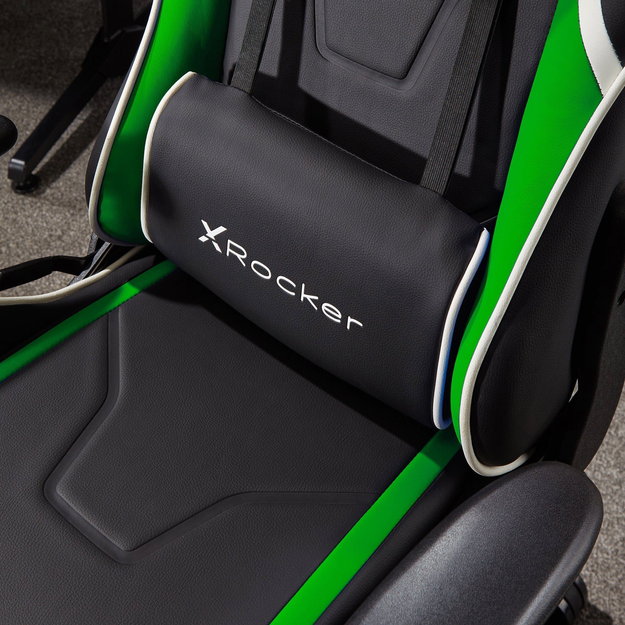 X Rocker Gaming-Stuhl Agility Compact eSports Gaming Bürodrehstuhl für Kinder & Teenager