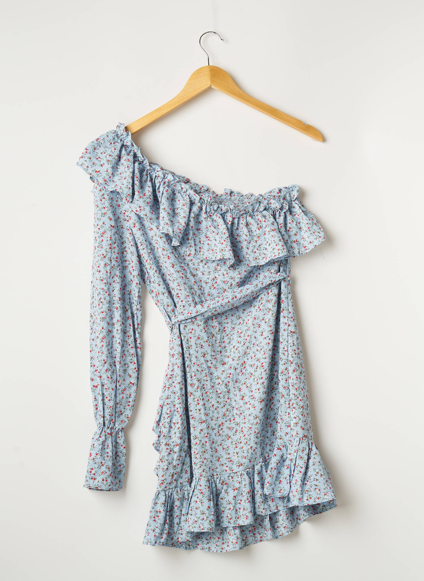 Sans Marque Robes Courtes Femme couleur bleu