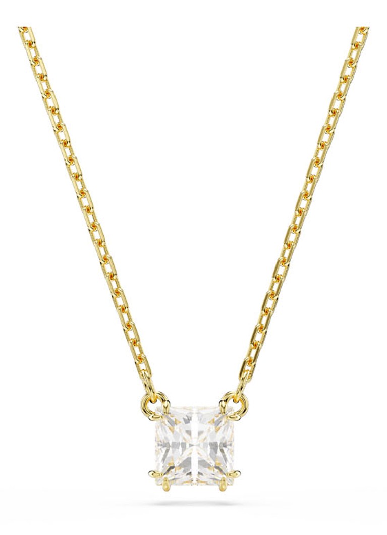 Επιχρυσωμένο κολιέ Swarovski Stilla